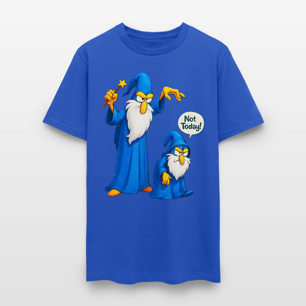 Angry Wizard - royal blue