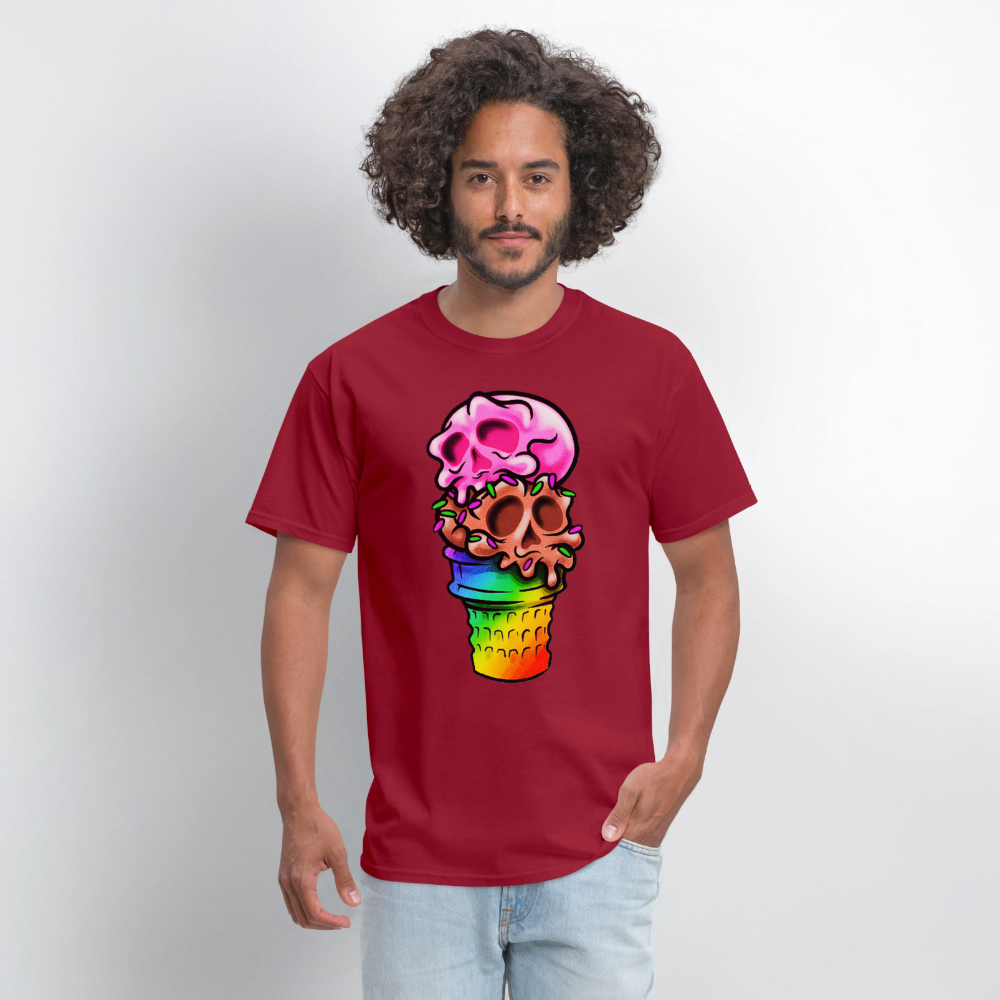 Cone Skull - true red
