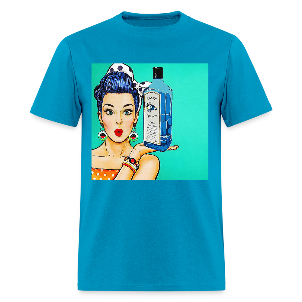 Retro Woman - turquoise