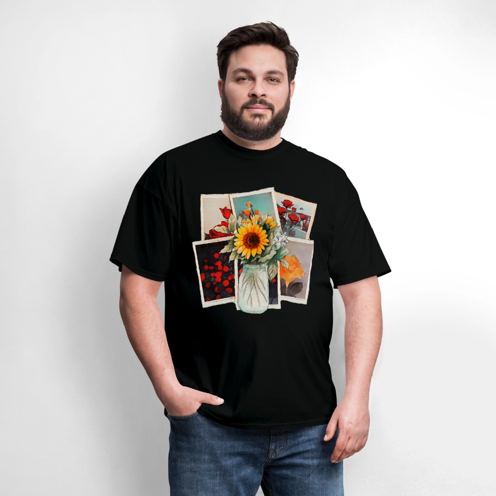 Flowers - black