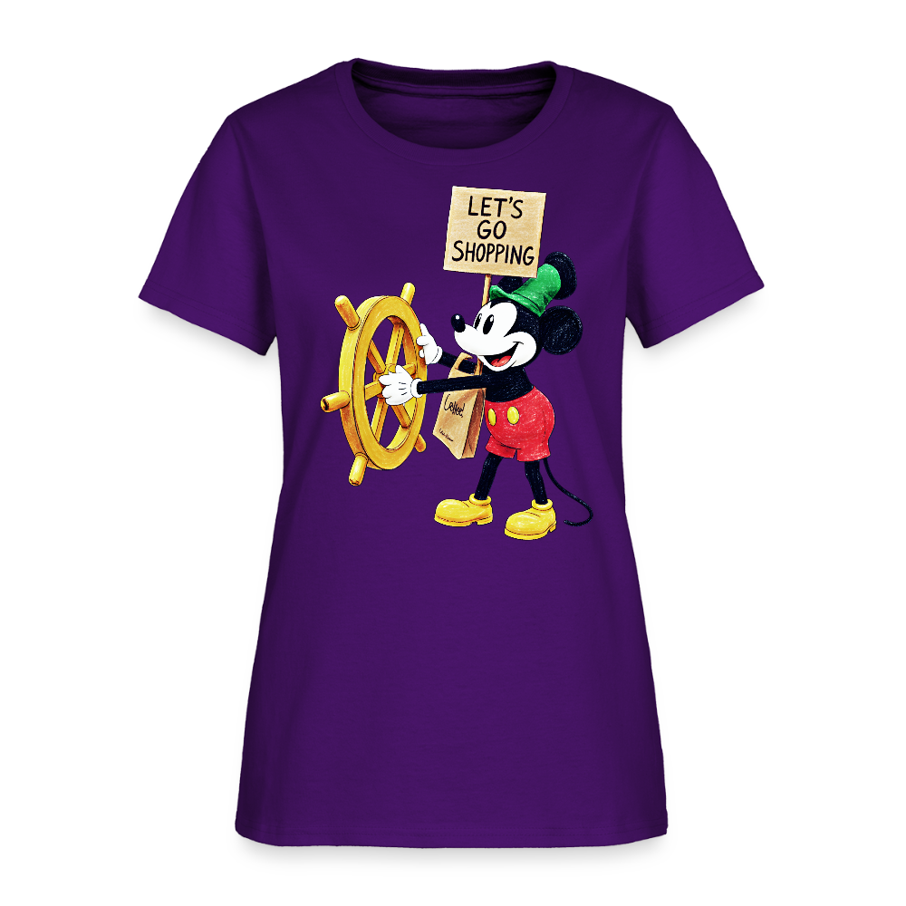 Let's Go Shopping - purple