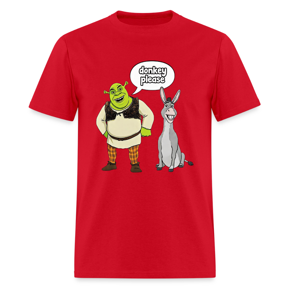 Donkey Please Shrek - red