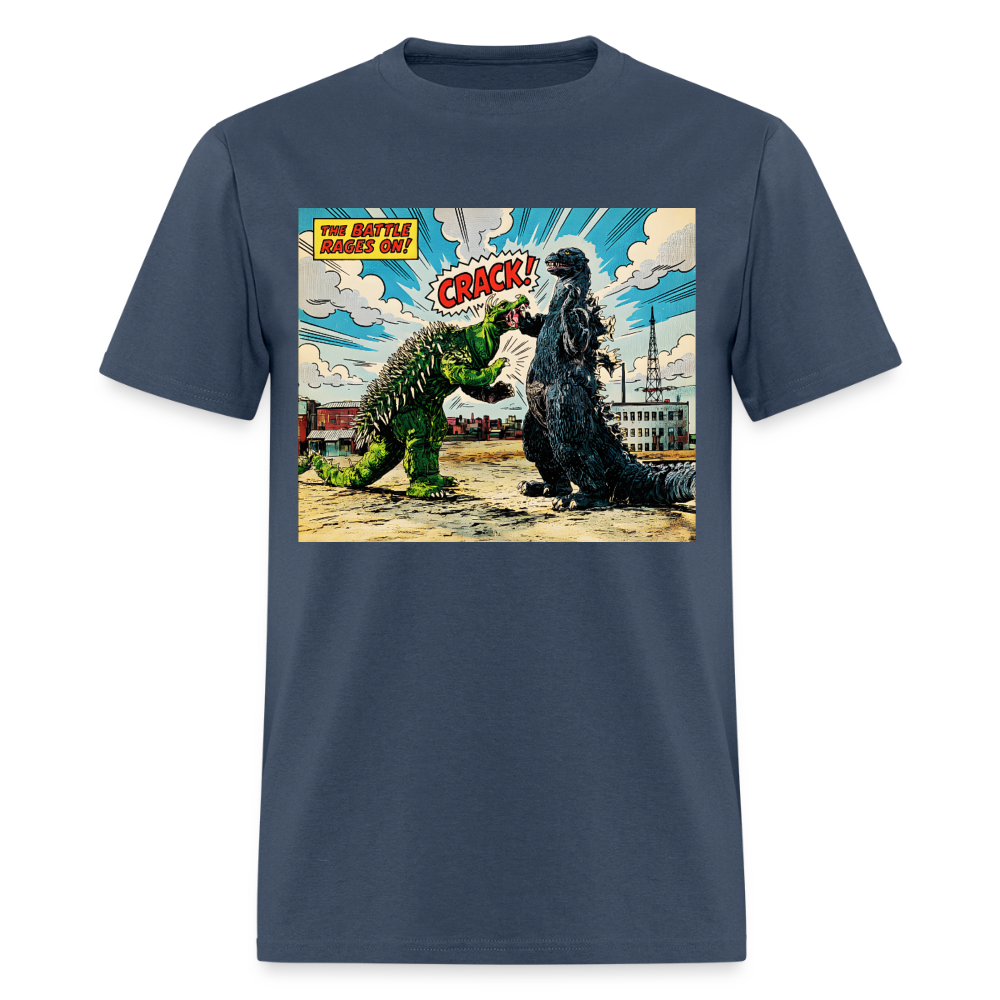 Godzilla -  blue dusk