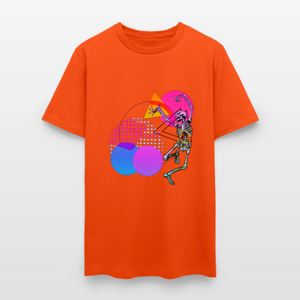 Dancing Skelton - orange
