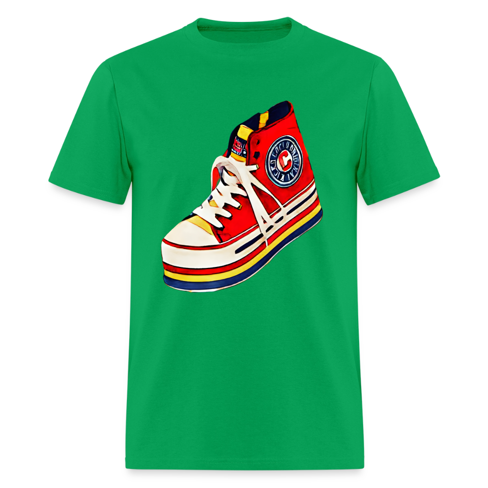 High Top Sneaker - bright green
