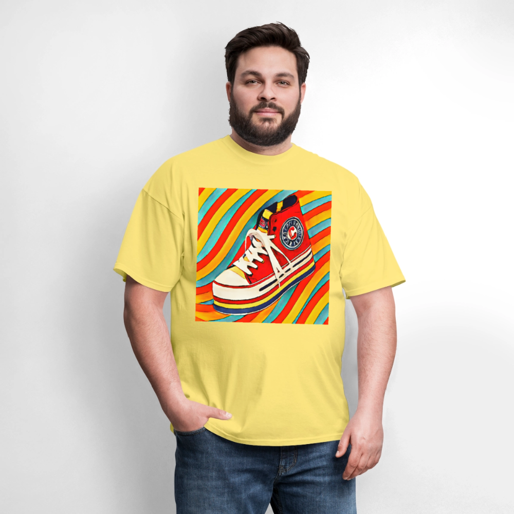 High Top Sneaker - cornsilk