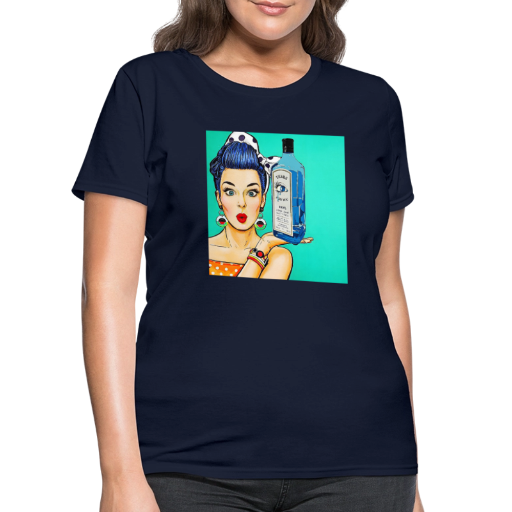 Retro Woman - navy