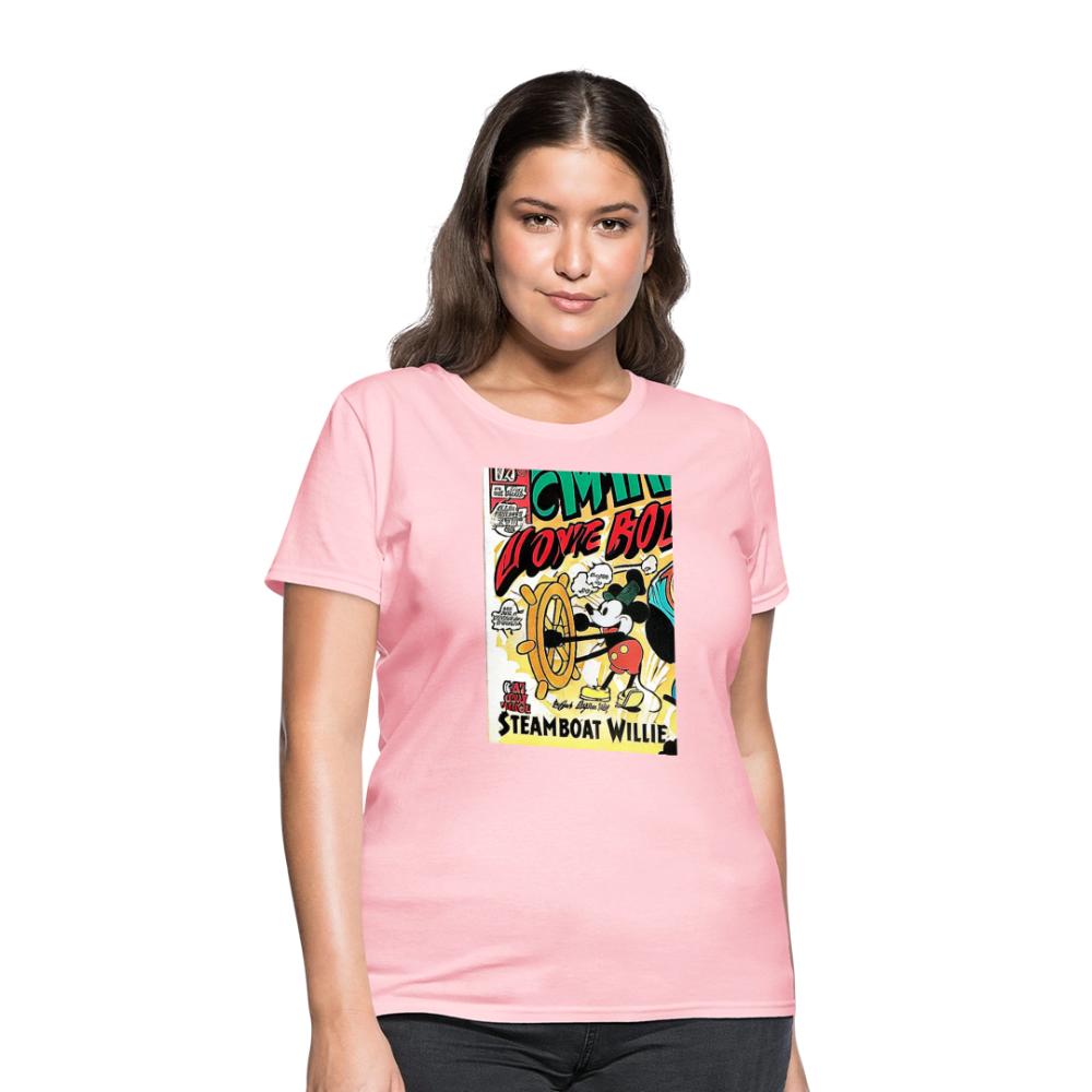 Steamboat Willie - pink