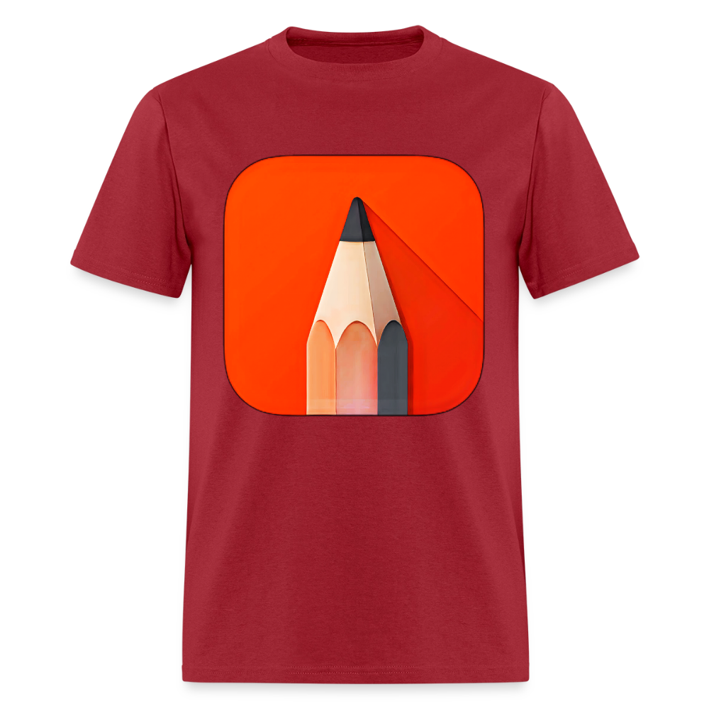 Pencil - true red