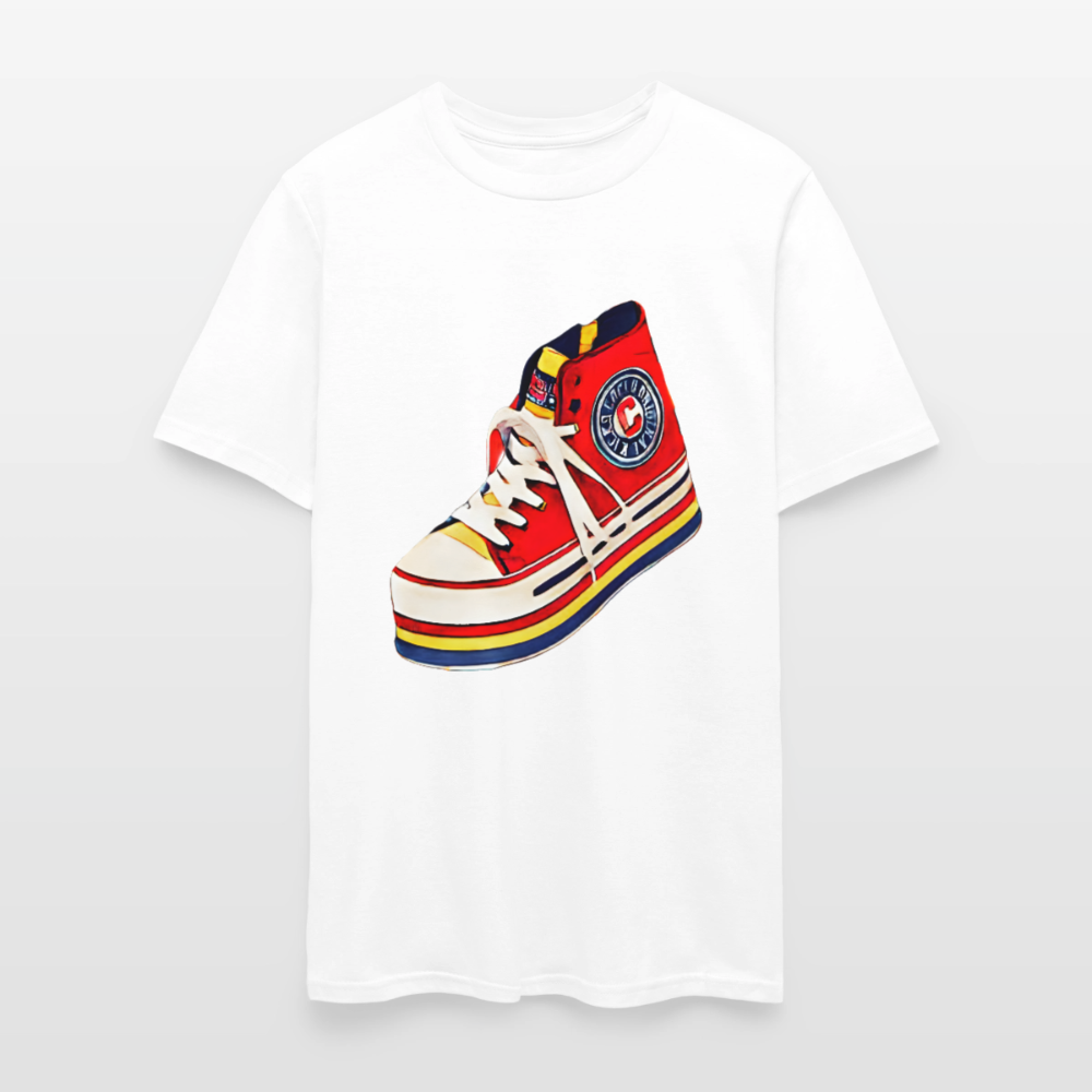 High Top Sneaker - white