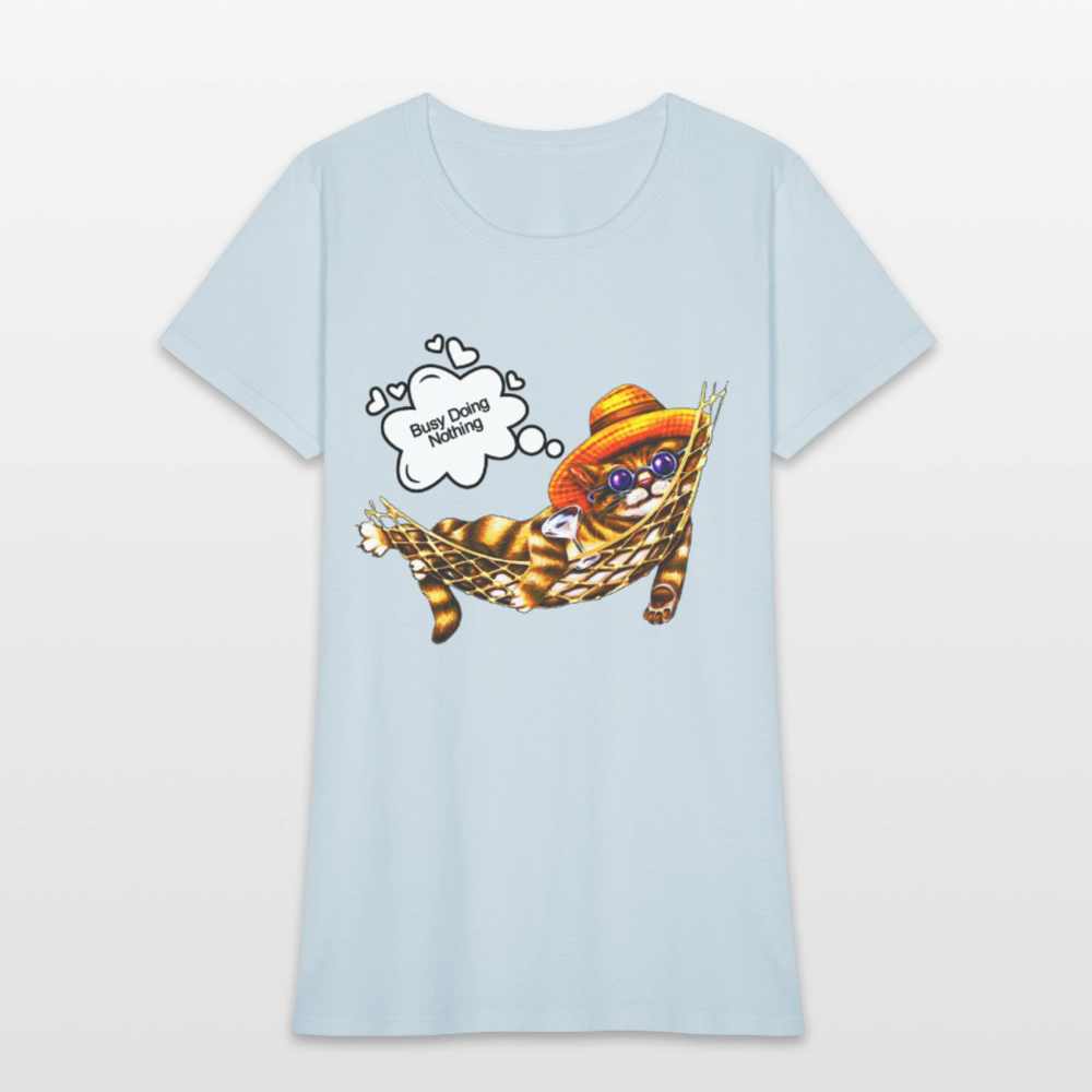 Busy Doing Nothing - light blue