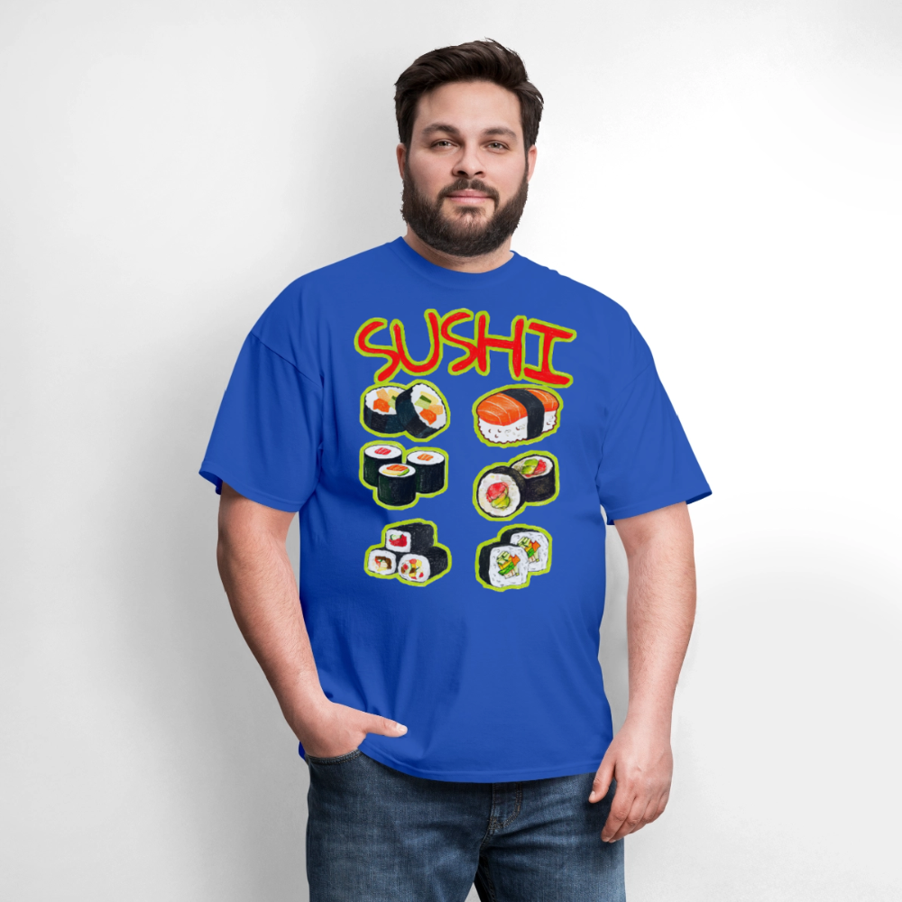 Sushi - royal blue