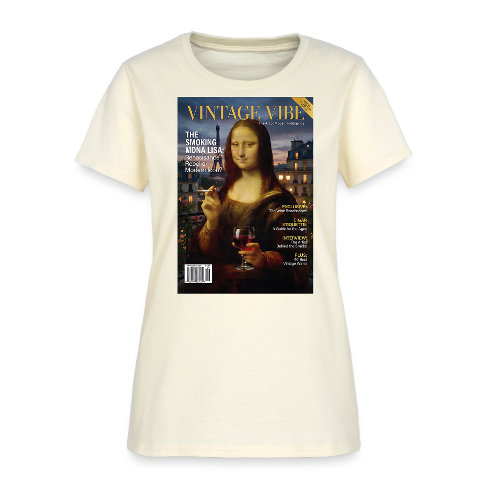 A Smoking Mona Lisa - off white