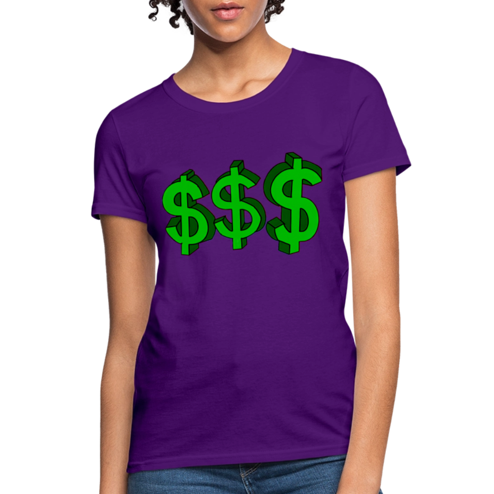 Dollar Sign - purple