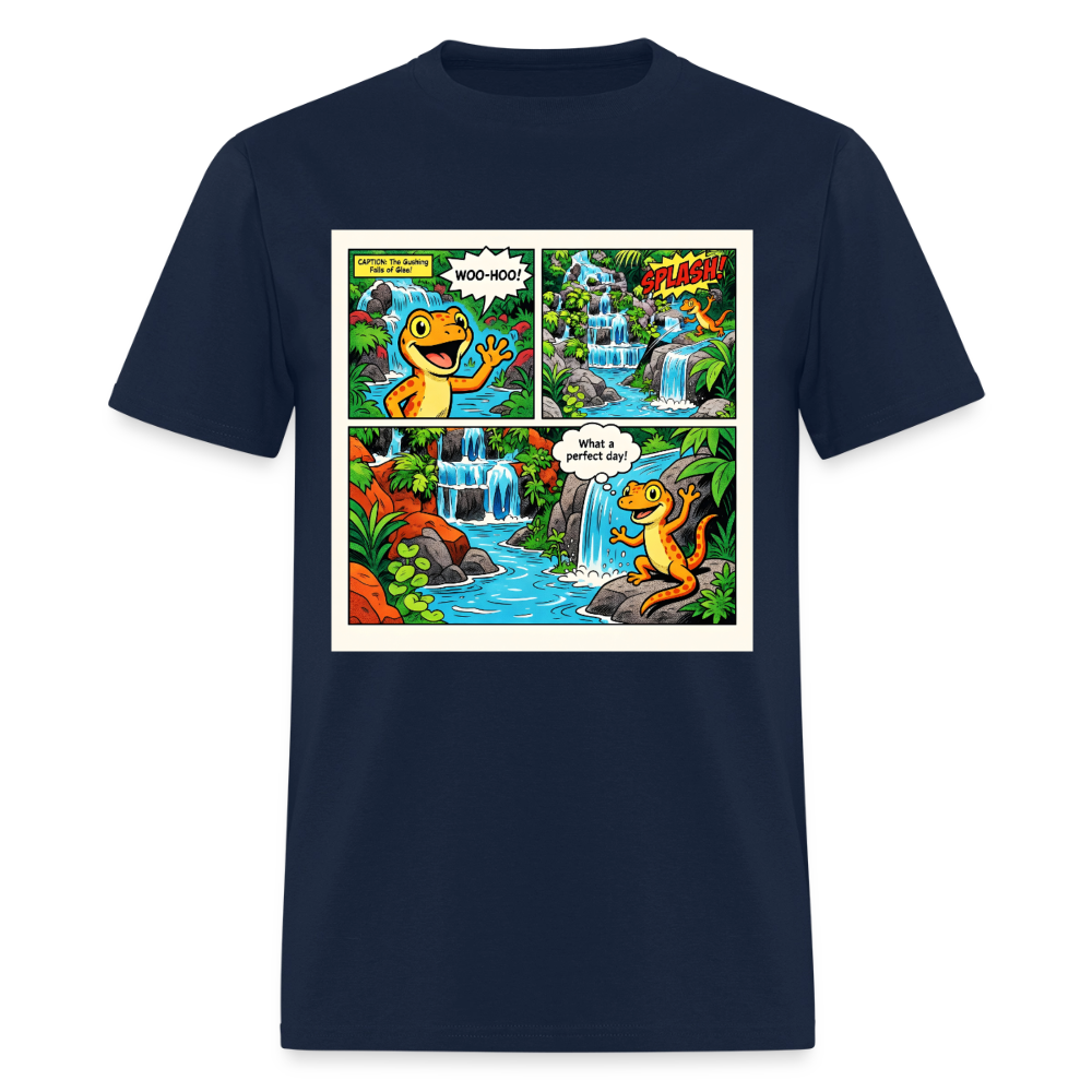 Comic Lizard - navy