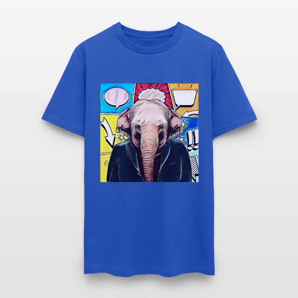 Elephant Party - royal blue