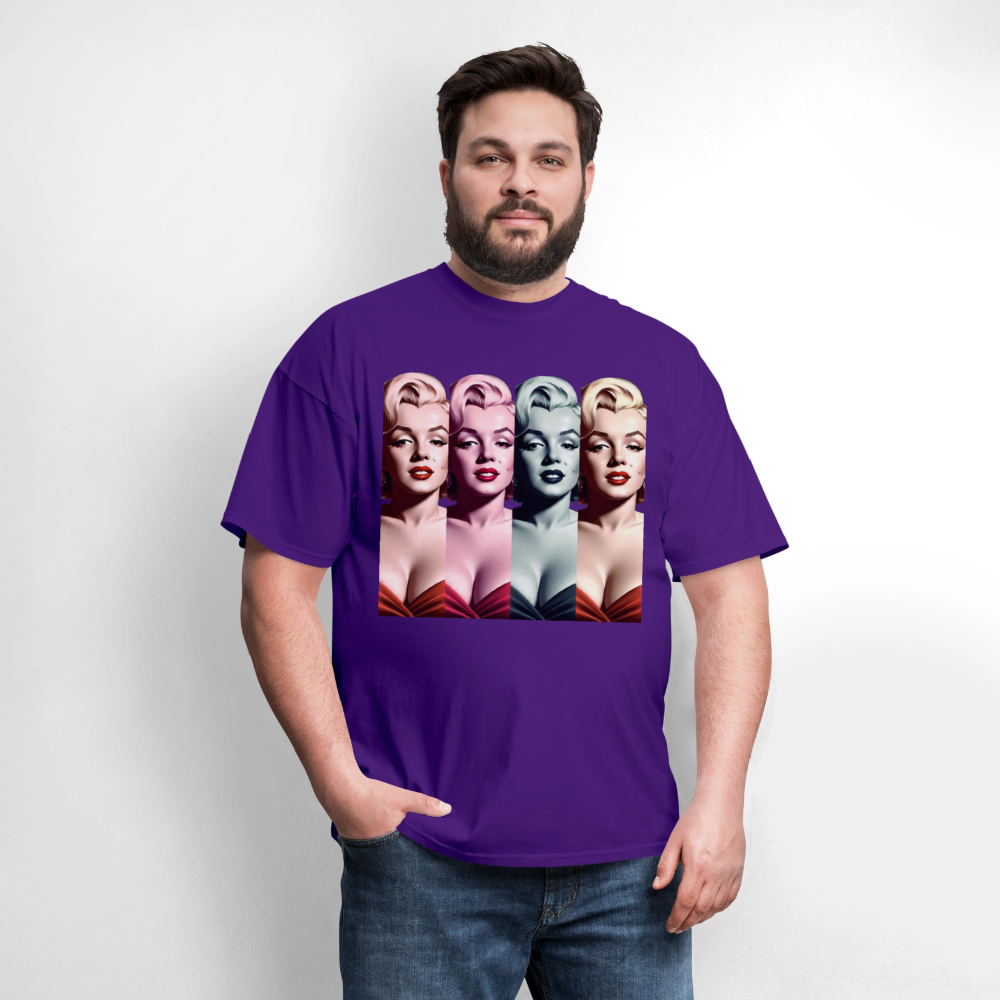 Marilyn Monroe - purple