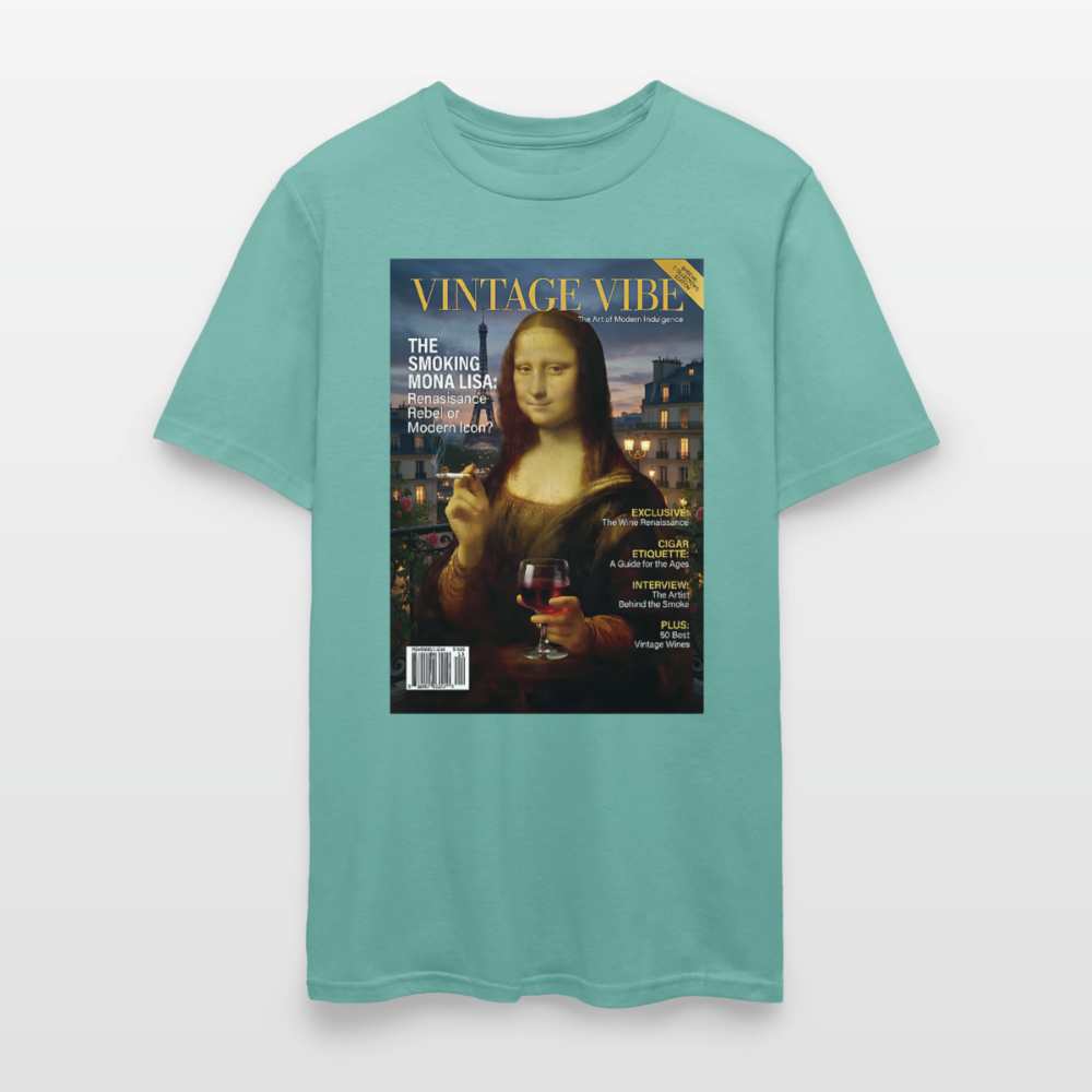 A Smoking Mona Lisa - aquatic