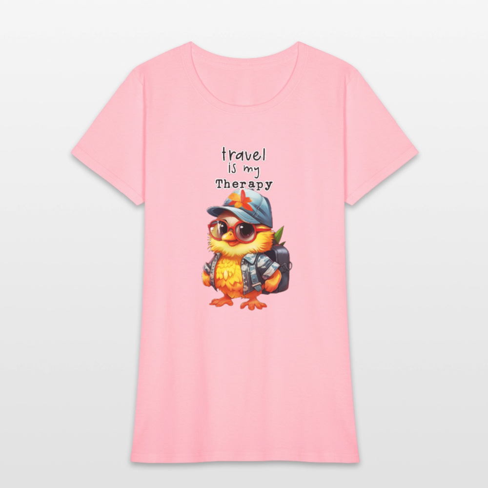 Travel Is My Therapy - pink