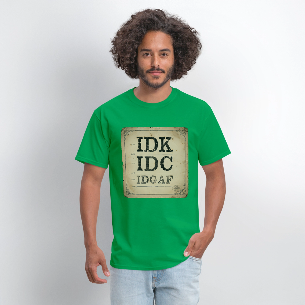 #1 Antique IDK - bright green