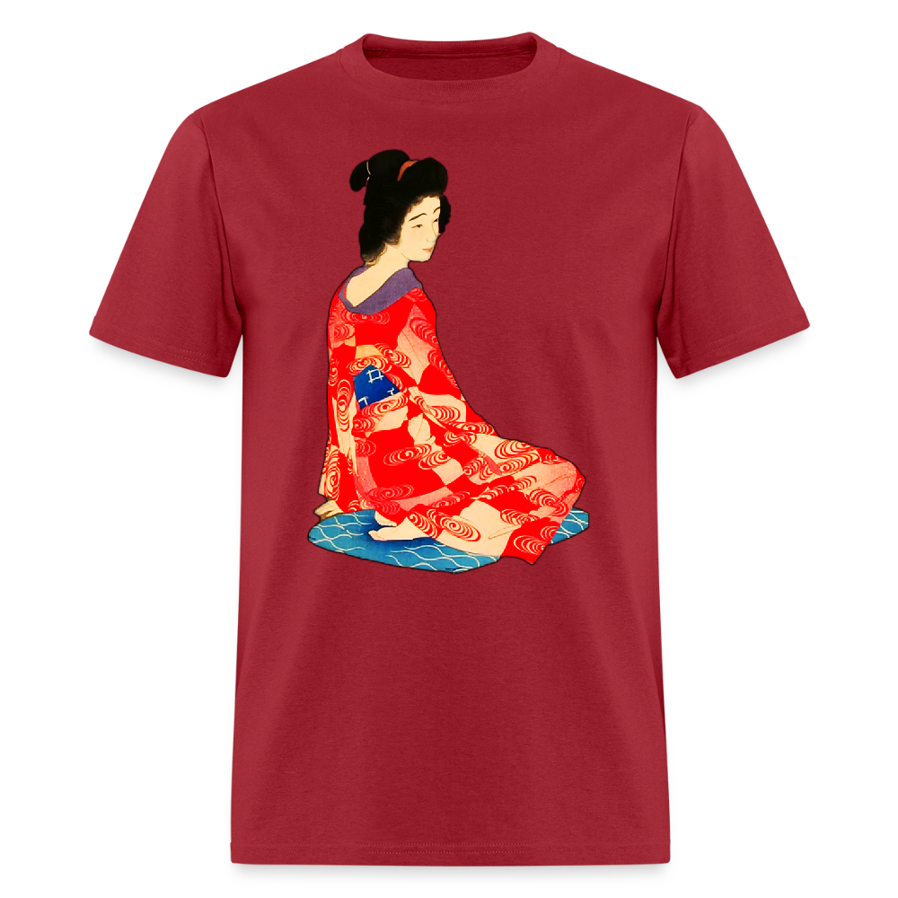 Geisha - dark red