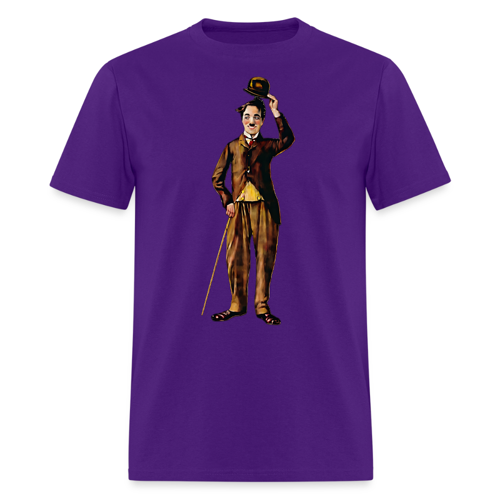 Charlie Chaplin - purple