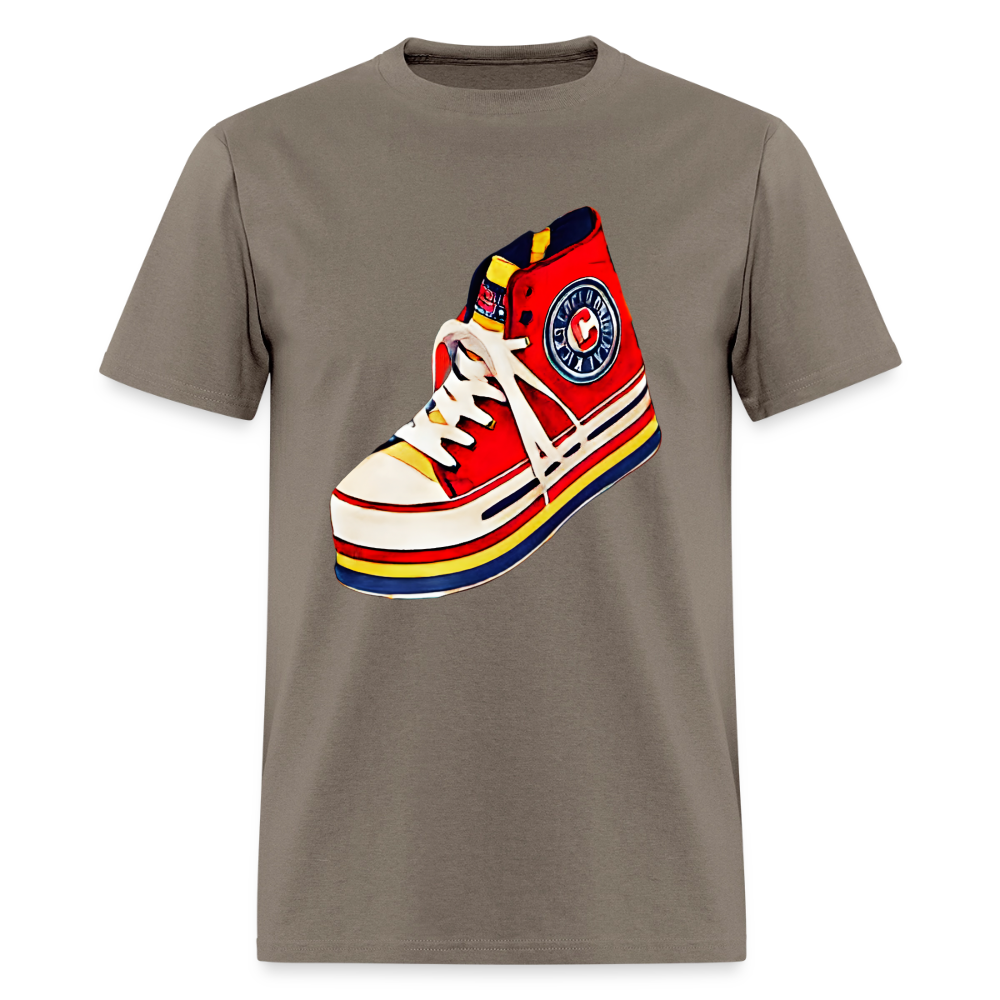 High Top Sneaker - safari