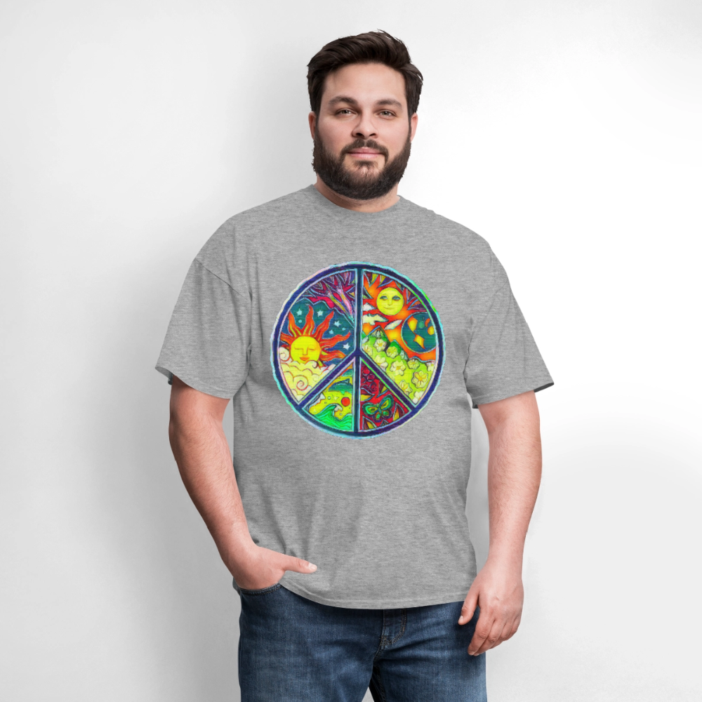 Peace - heather gray