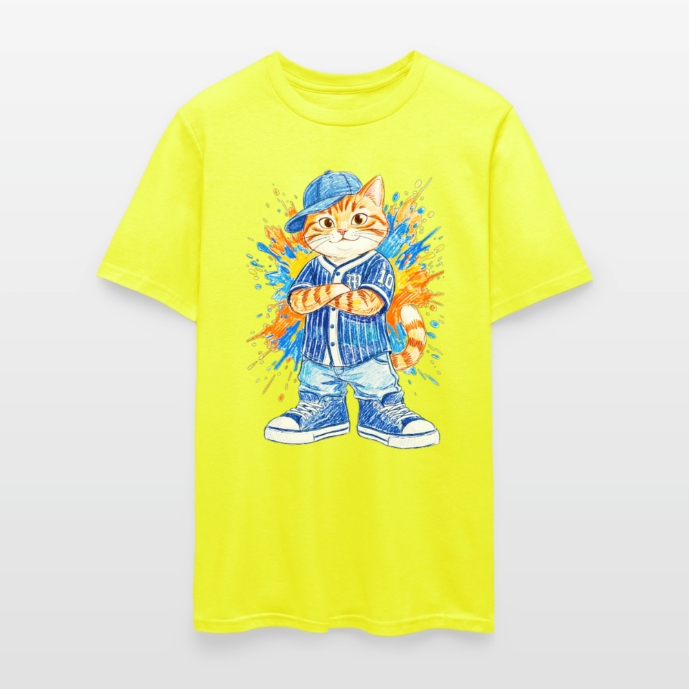 Cool Cat - safety green