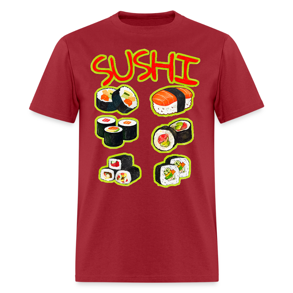 Sushi - dark red