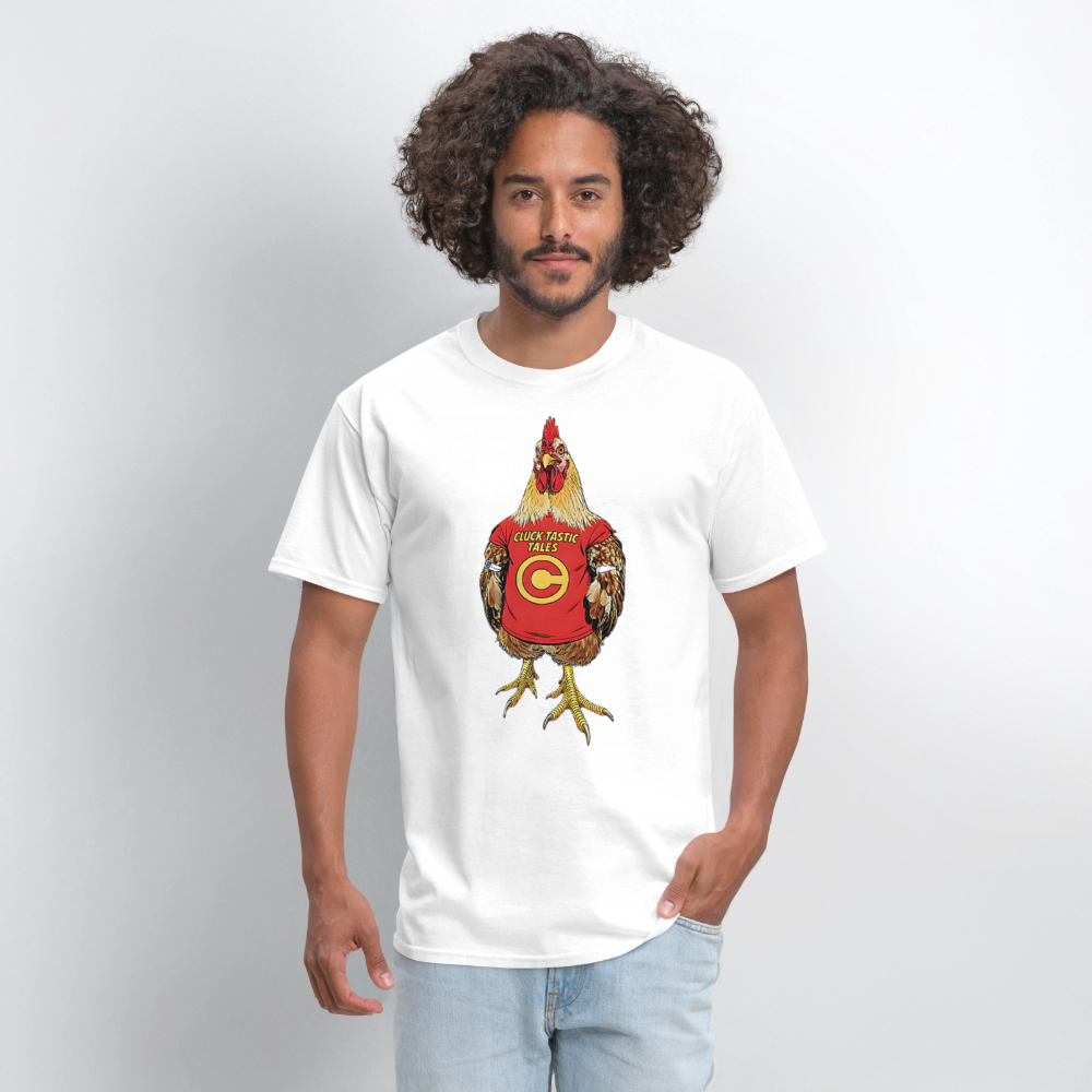 Cluck- Tastic - white