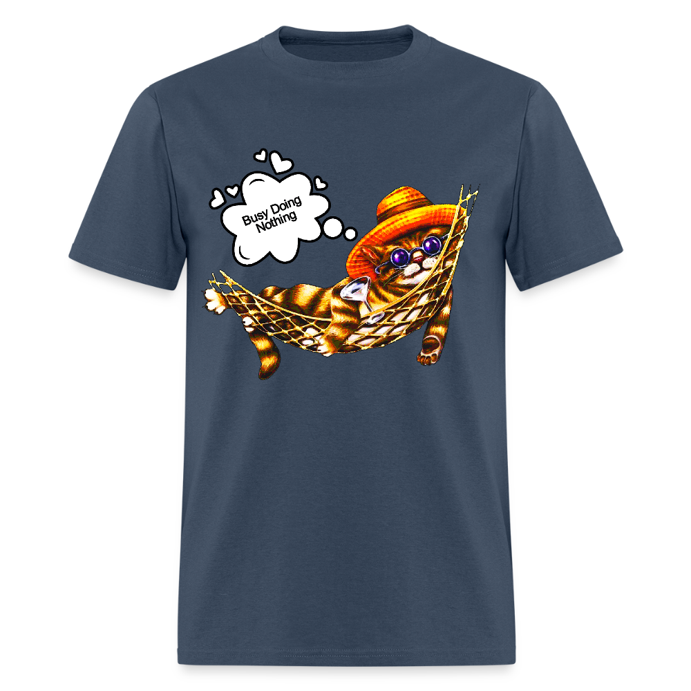 Busy Doing Nothing -  blue dusk