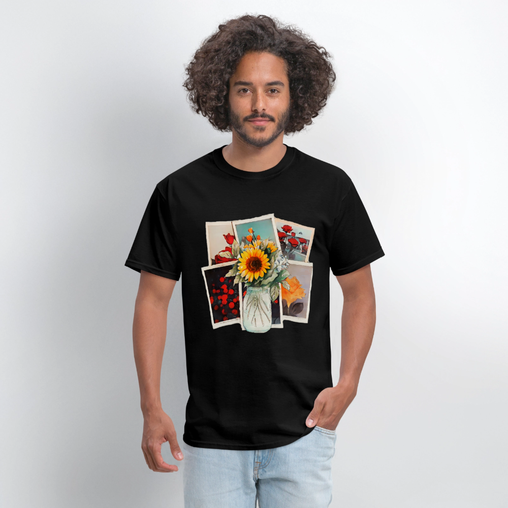 Flowers - black