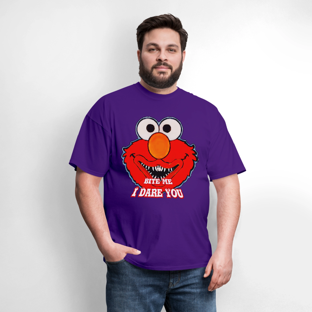 Bite Me Elmo - purple