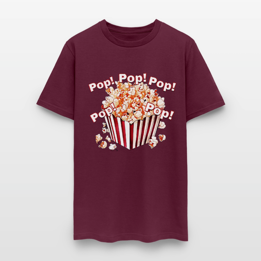 Popcorn - burgundy
