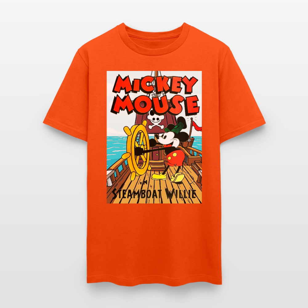 Steamboat Willie - orange