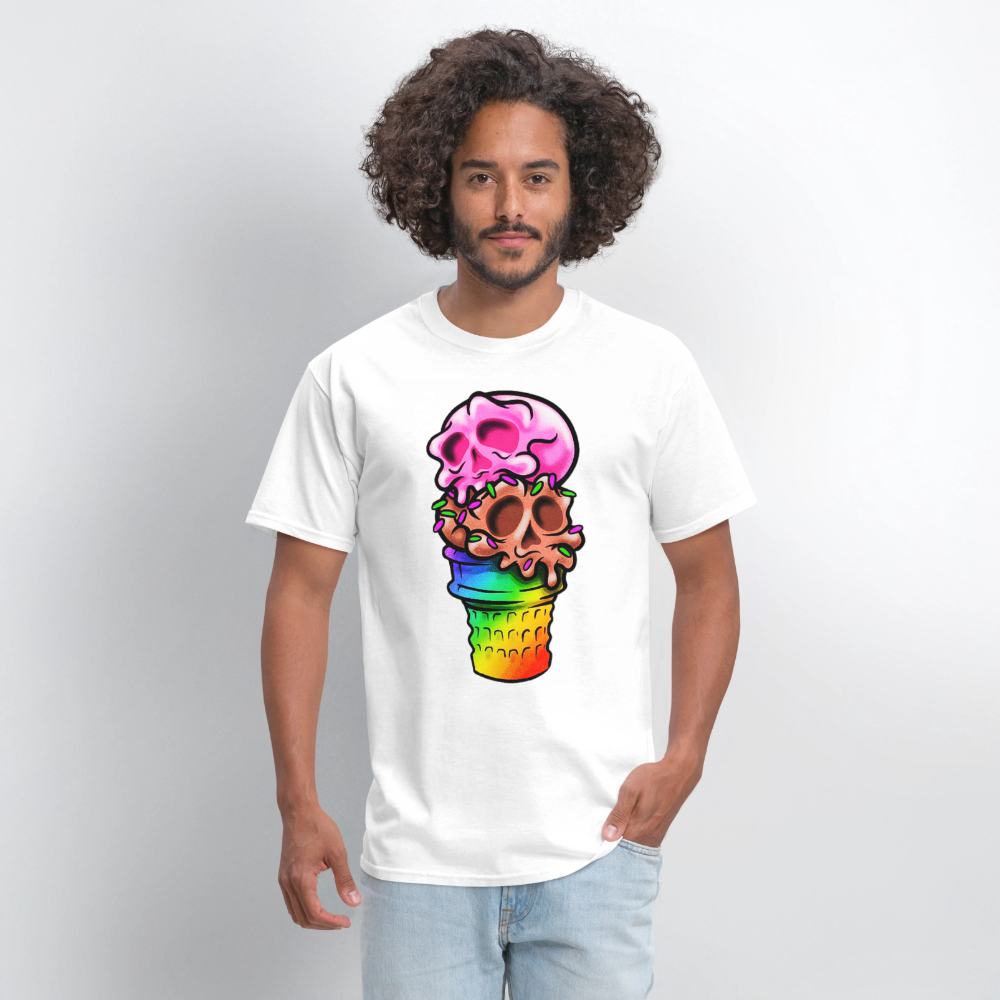 Cone Skull - white