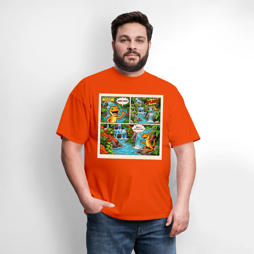Comic Lizard - orange