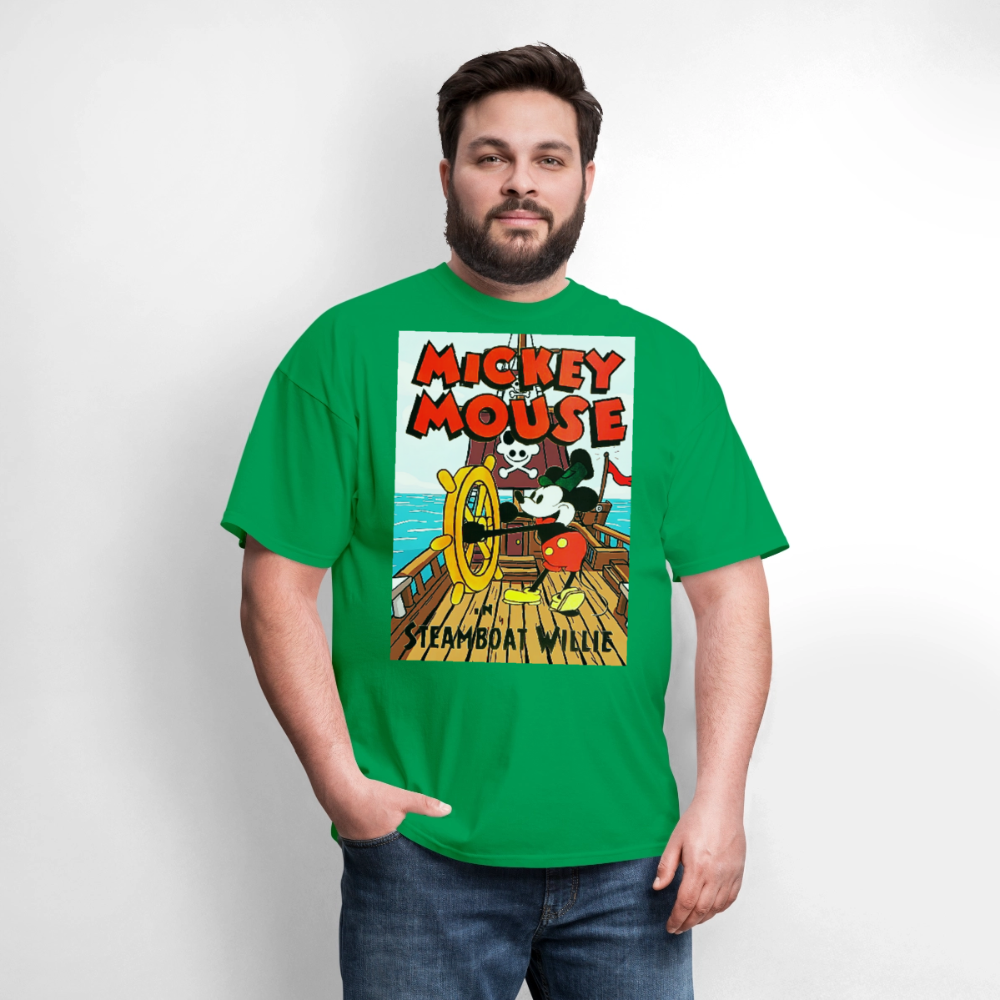 Steamboat Willie - bright green