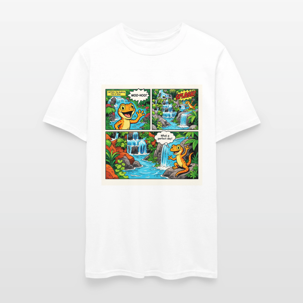 Comic Lizard - white