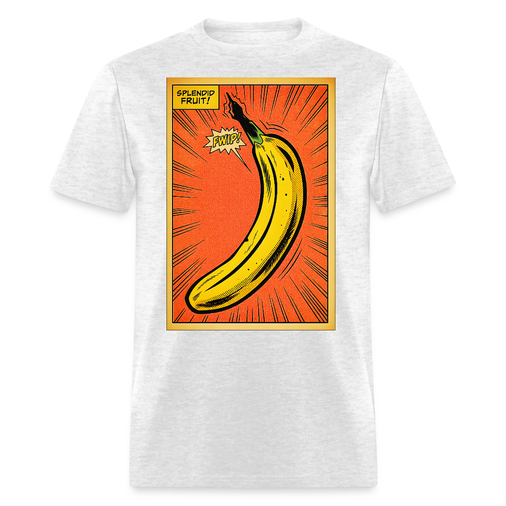 Banana - light heather gray