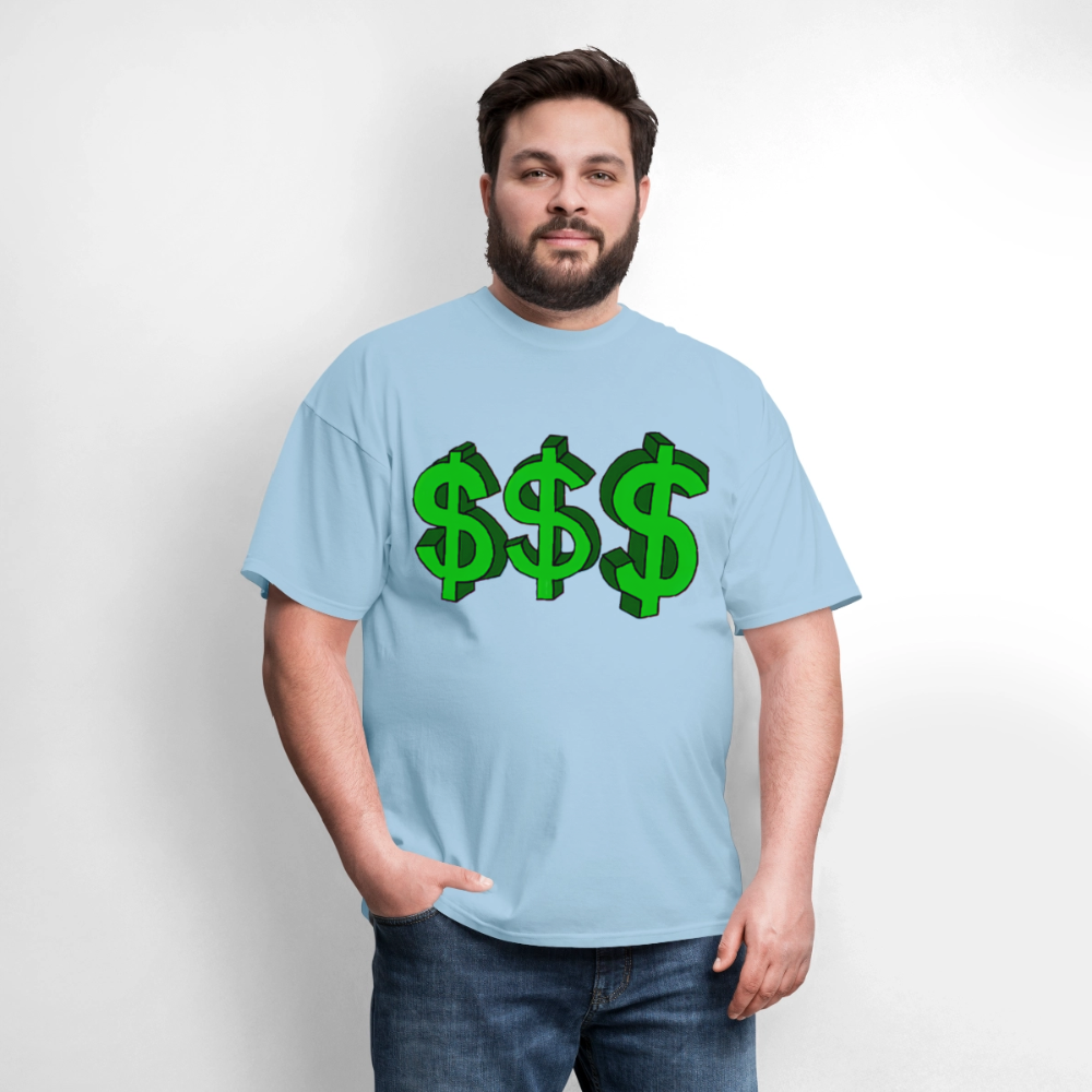 Dollar Sign - powder blue
