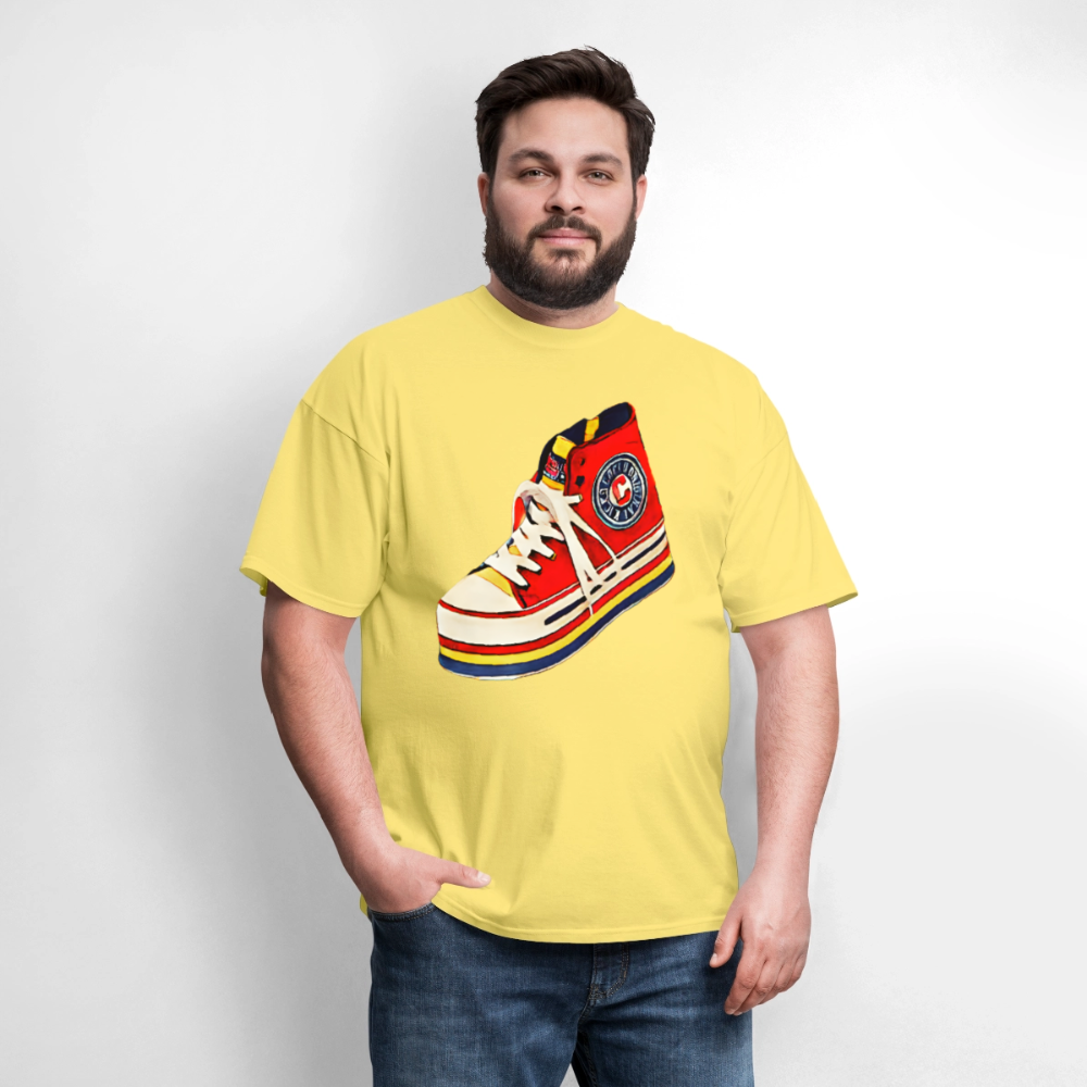 High Top Sneaker - cornsilk