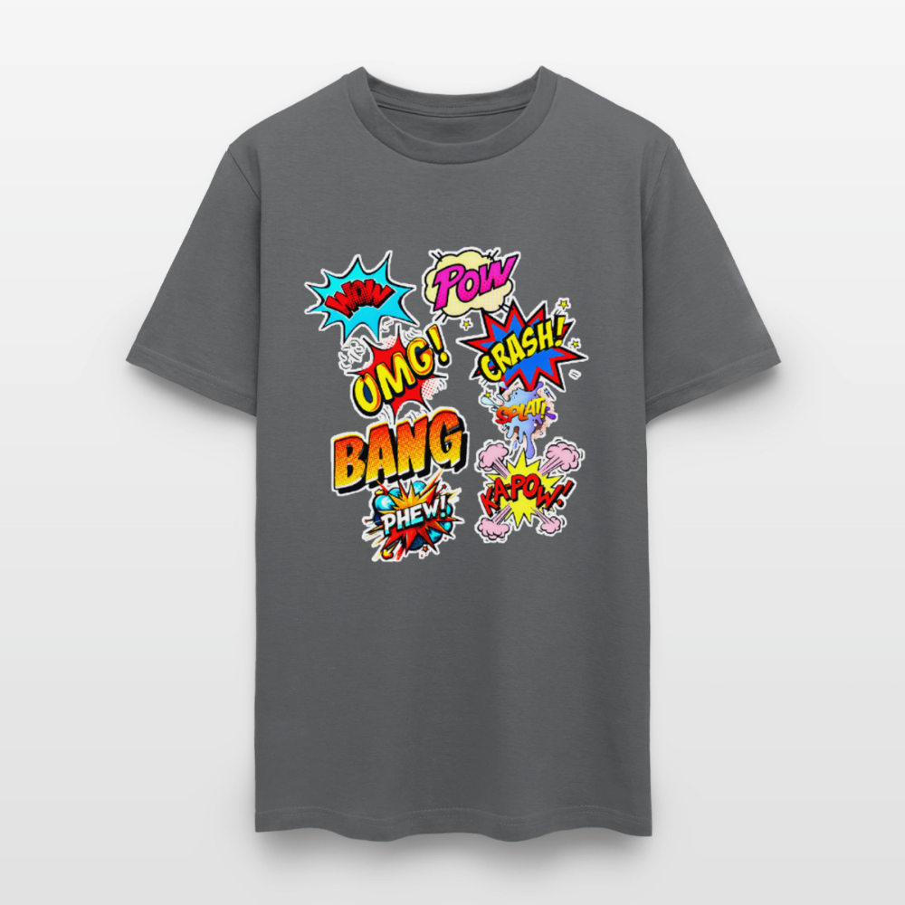 Comic Time - charcoal