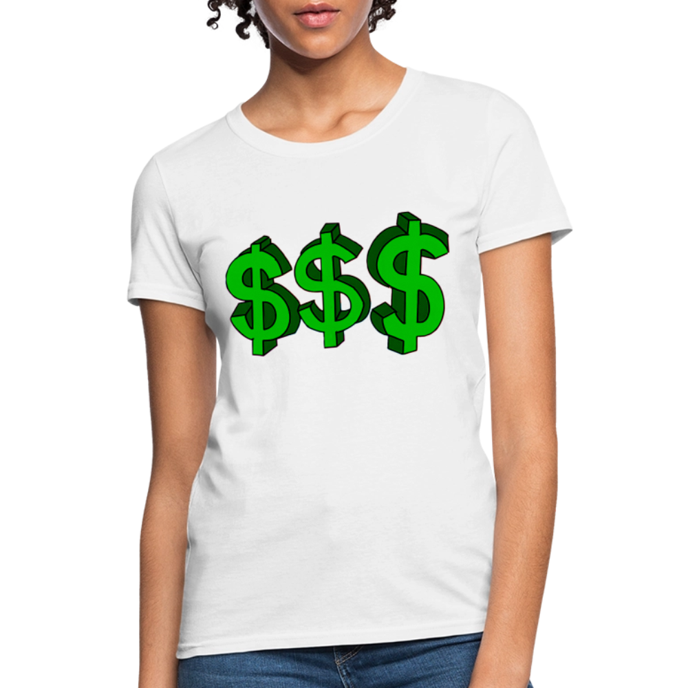 Dollar Sign - white