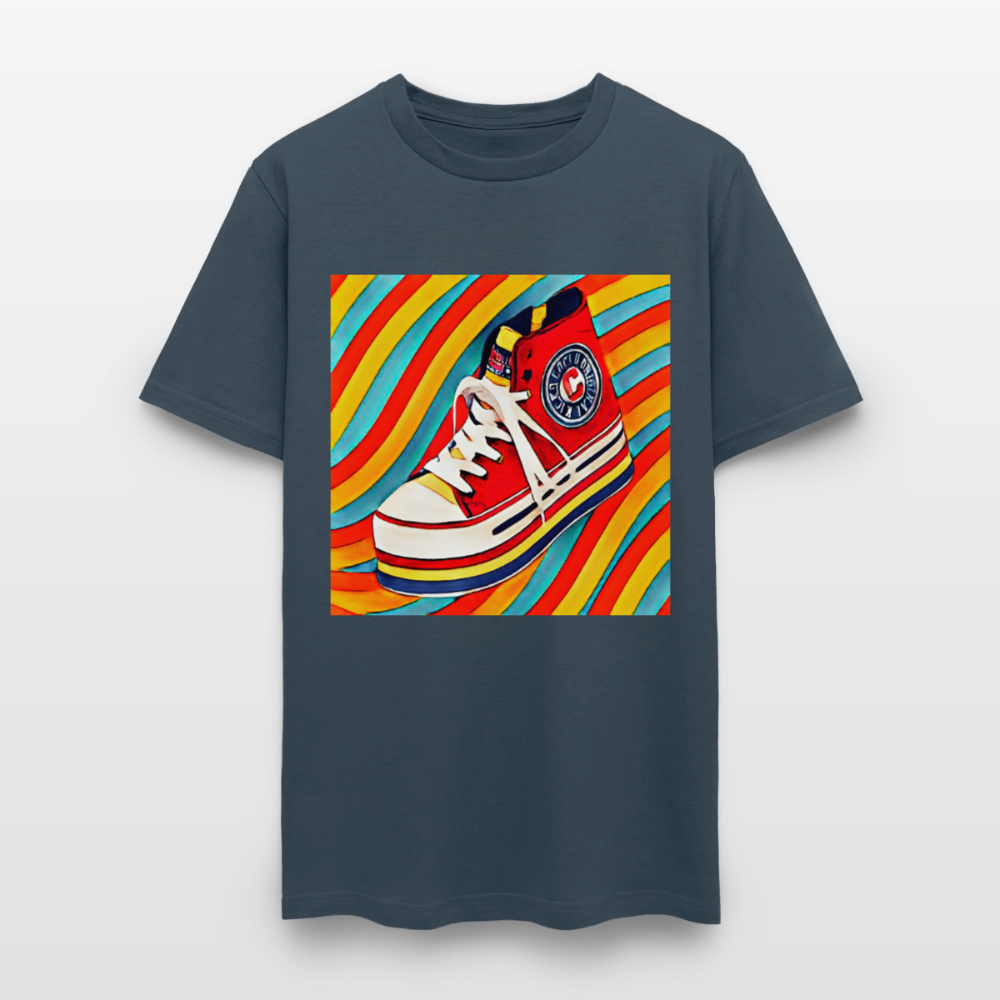 High Top Sneaker -  blue dusk