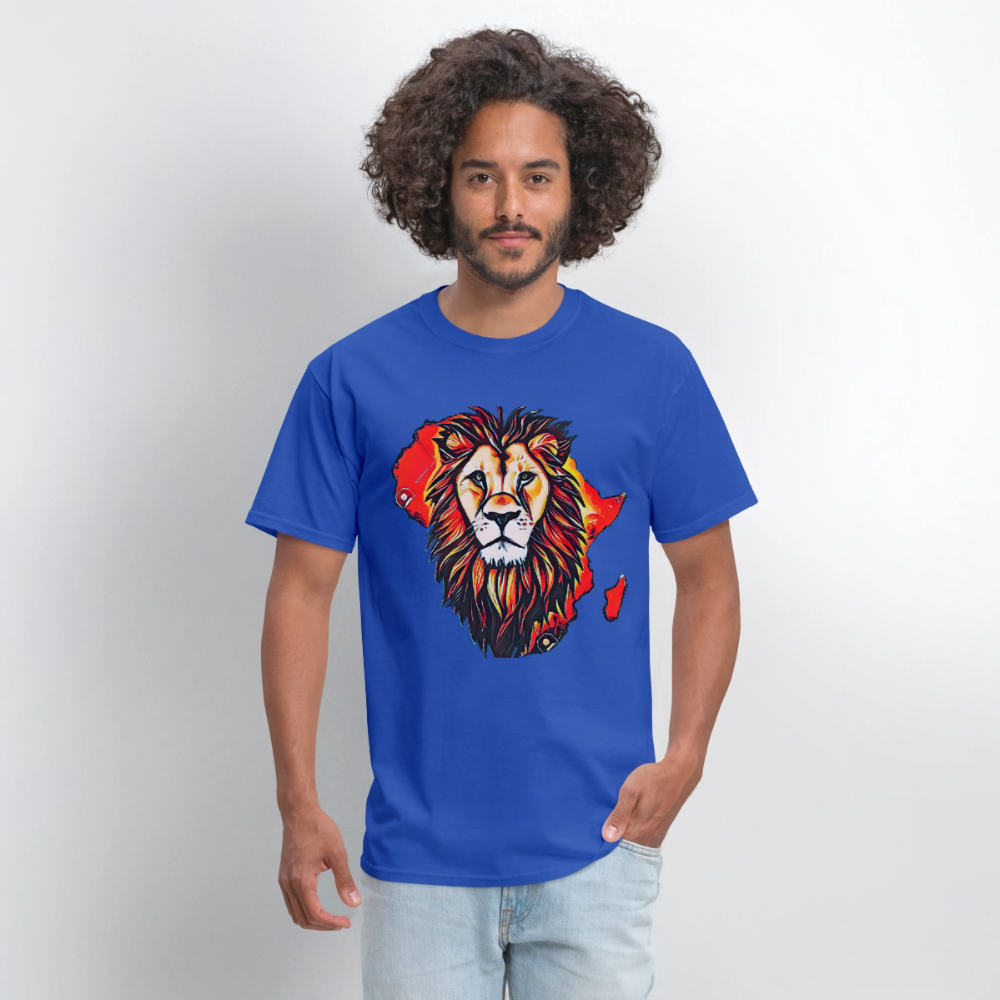 King of the Jungle - royal blue