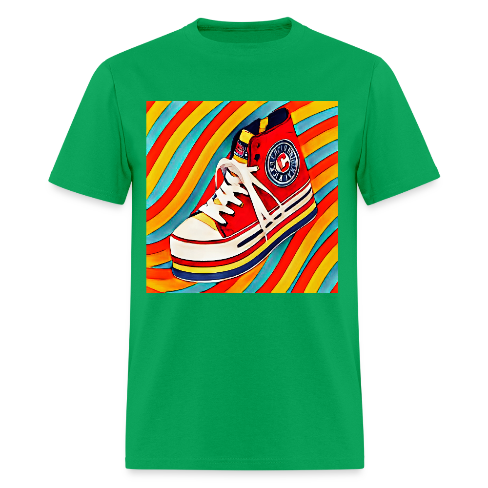 High Top Sneaker - bright green