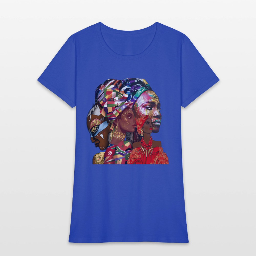African Queens - royal blue