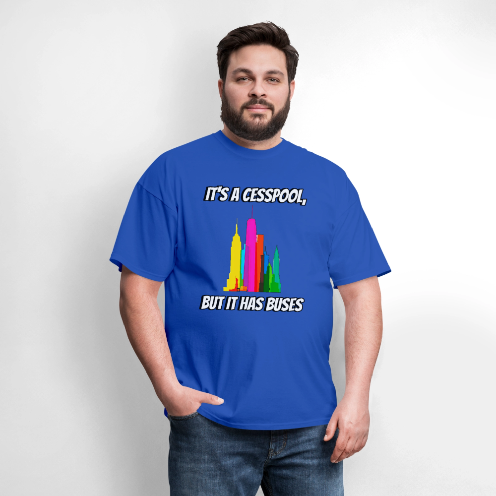 Cesspool - royal blue